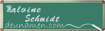 Malvine Schmidt Visitenkarte